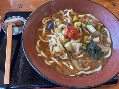 辛味噌うどん 辛味噌うどんの写真