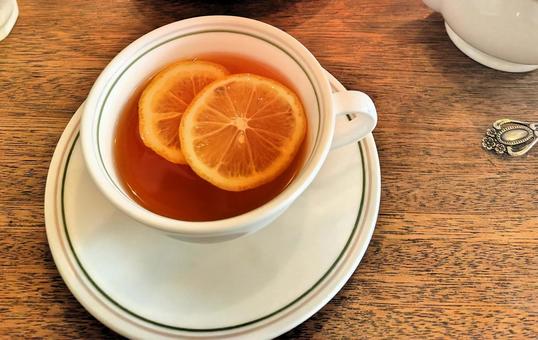Photo, black tea, lemon tea, delicious, 
