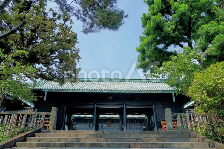 東京の国指定史跡「湯島聖堂」 湯島聖堂,孔子廟,大成殿の写真素材