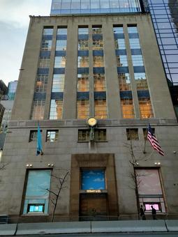 ティファニーのニューヨーク本店 ティファニー,ニューヨーク,5番街の写真素材