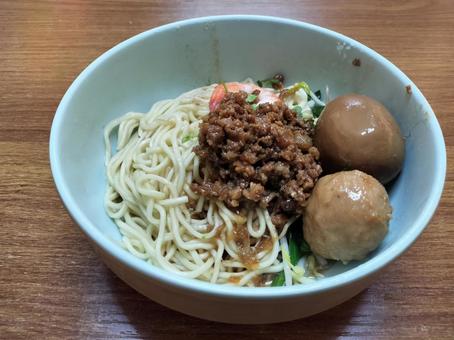 擔仔麵 擔仔麵 台湾,擔仔麵,担仔麺の写真素材