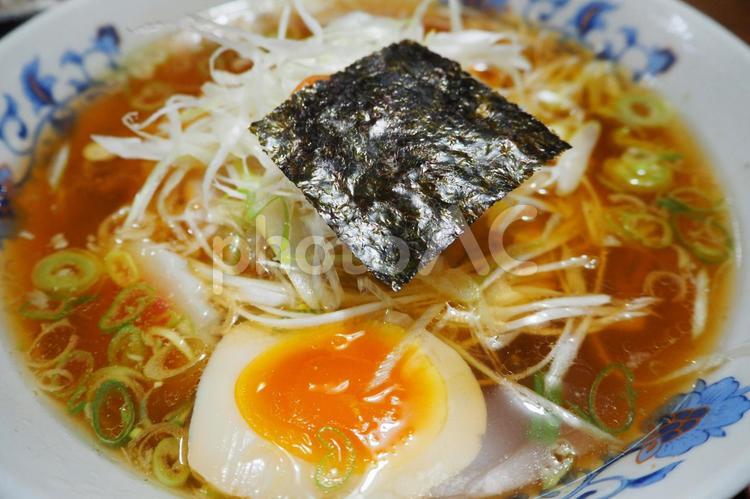 ちりめん中華そば 中華そば,ラーメン,和風の写真素材