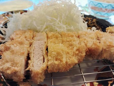 とんかつ とんかつ とんかつ,ロースカツ,カツの写真素材