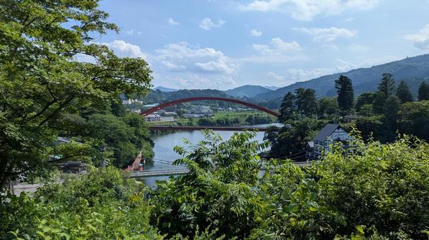 柳津虚空蔵尊 柳津虚空蔵尊 柳津,風景,福島県の写真素材