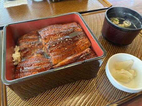 うな重 うな重 料理,和食,うなぎの写真素材
