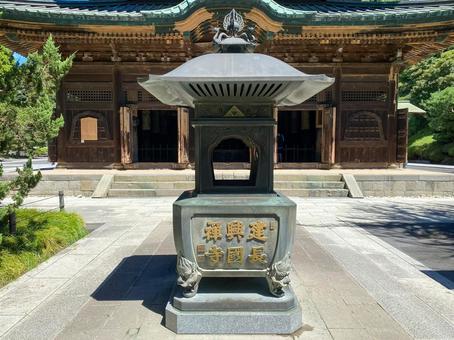 建長寺　常香炉 鎌倉,建長寺,北鎌倉の写真素材