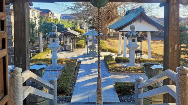 坂東33観音 08番 星谷寺 境内の風景 坂東33観音 08番 星谷寺 境内の風景 星谷寺,妙法山,参道の写真素材