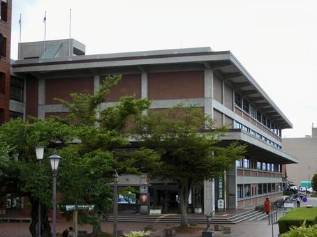 弘前市役所本庁舎側面 弘前市役所本庁舎側面 弘前市,弘前市役所,市役所の写真素材