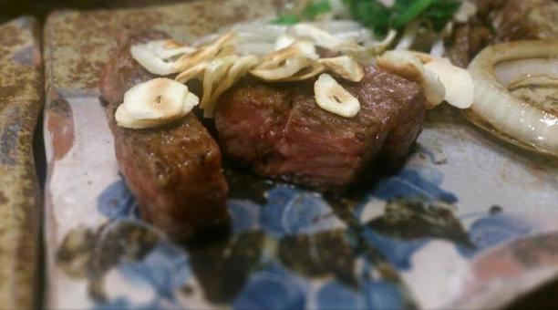 ステーキ1 ステーキ1 ステーキ,牛肉,黒毛和牛の写真素材