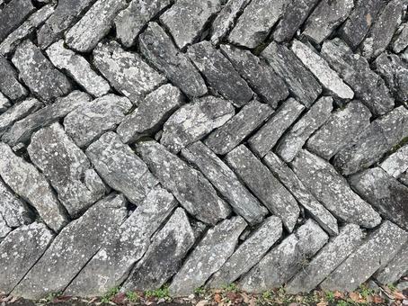 石積み 石積み,石,練り石の写真素材