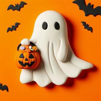ハロウィンクレイアート ハロウィンクレイアートの写真