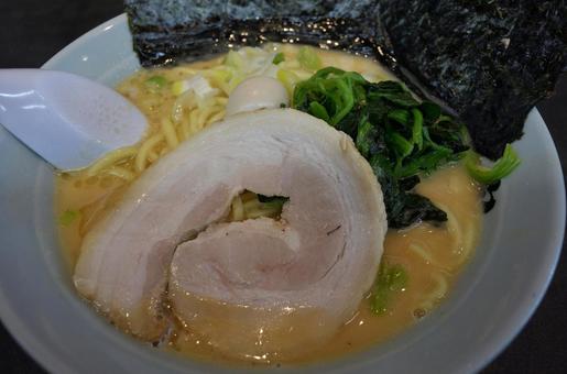 みそラーメン みそラーメン みそラーメン,横浜家系,石狩魂心家の写真素材