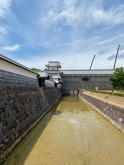 金沢城址公園 金沢城址公園 金沢城址,公園,金沢の写真素材