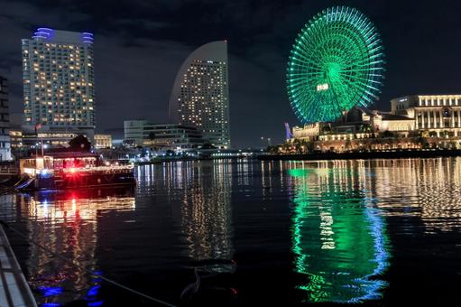 横浜みなとみらい 横浜みなとみらい 横浜みなとみらい,夜景,港の写真素材