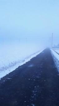 雪景色 雪景色の写真