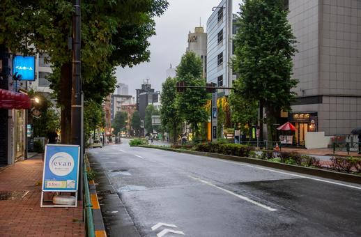雨の南青山 南青山,青山,港区の写真素材