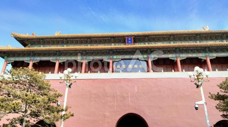 紫禁城　中国　北京 紫禁城,紫禁,城の写真素材