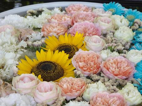 Summer flower water basin, JPG Summer flower water basin, JPG