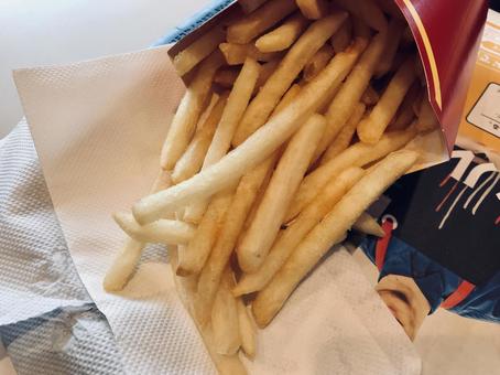 フライドポテト フライドポテトの写真