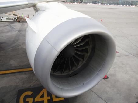 Photo, engine, airplane, aircraft, 