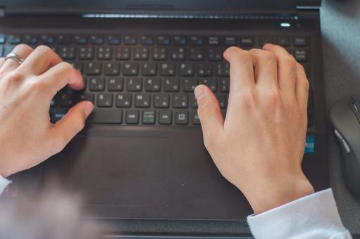 休日のリモートワーク5 プログラミング,リモートワーク,webライターの写真素材