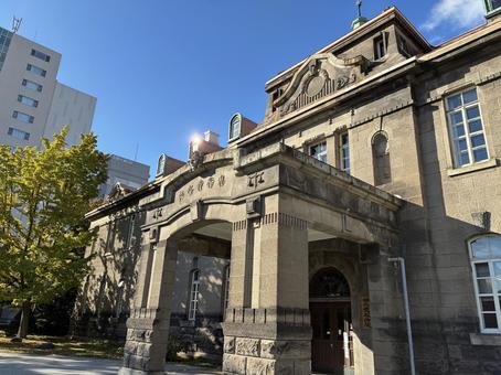 10月後半の札幌市資料館 10月後半の札幌市資料館 札幌市資料館,大通公園,公園の写真素材