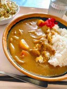 みんな大好き 食堂の美味しいカレーライス みんな大好き 食堂の美味しいカレーライス カレー,カレーライス,美味しいの写真素材