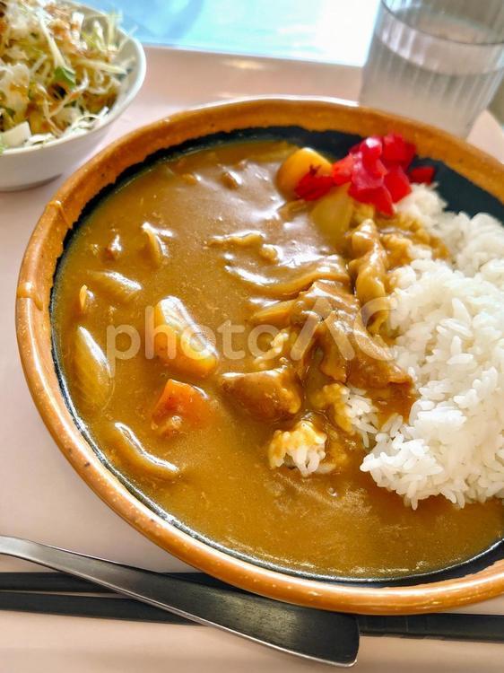 みんな大好き　食堂の美味しいカレーライス カレー,カレーライス,美味しいの写真素材