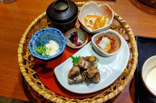和食御膳 和食御膳 和食,サバの竜田揚げ,和定食の写真素材