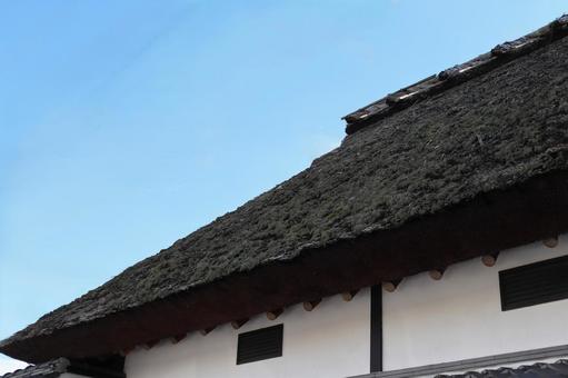 藁ぶき屋根 藁ぶき屋根,家,住宅の写真素材