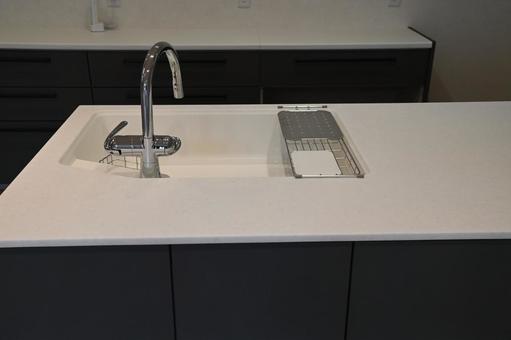 キッチン キッチン,シンク,水栓の写真素材