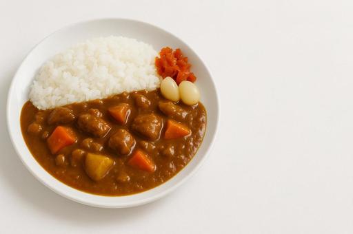 家庭風カレーライス 家庭風カレーライスの写真