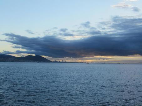 海の風景 海,海景,瀬戸内海の写真素材