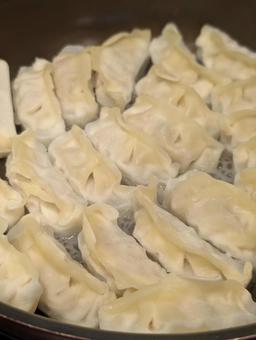 Frying dumplings, JPG