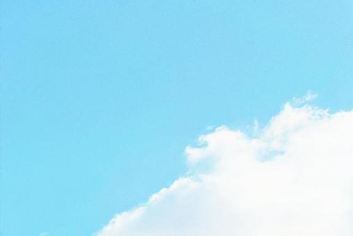 青空と雲 青空と雲の写真