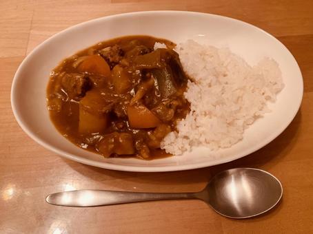 オリジナルカレー@100 オリジナルカレー@100 カレー,カレーライス,人参の写真素材