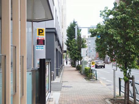 池袋の街並み（東京都・豊島区） 目白通り,目白,池袋の写真素材