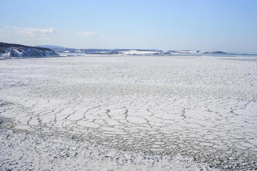 流氷 流氷 流氷,氷,冬の写真素材