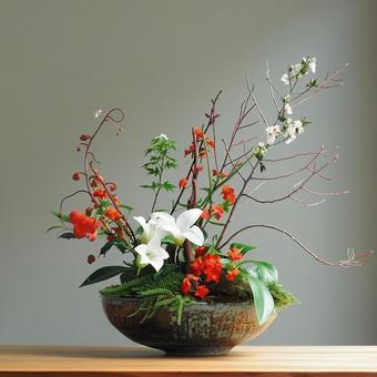 フラワーアレンジメント　２の写真