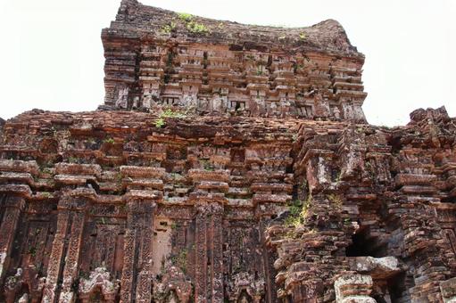 ベトナムの世界遺産ミーソン遺跡 ベトナムの世界遺産ミーソン遺跡 ベトナム,ミーソン遺跡,遺跡の写真素材