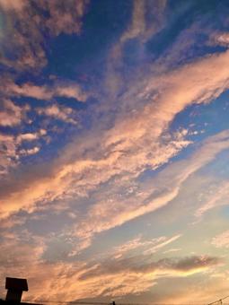 Red sky in the evening, JPG Red sky in the evening, JPG