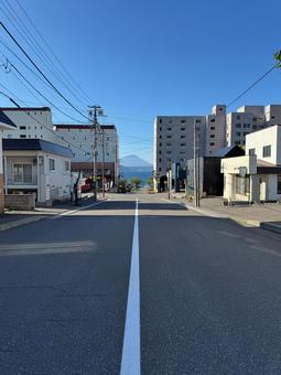 洞爺湖町 洞爺湖町 洞爺湖,洞爺湖温泉,北海道の写真素材