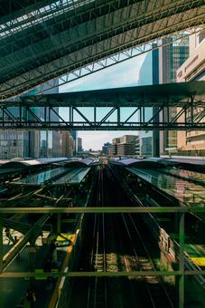 【大阪】大阪駅の街並みの写真