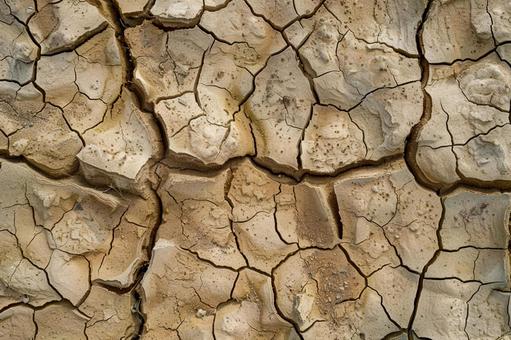乾いた地面のひび割れテクスチャー背景 乾いた地面のひび割れテクスチャー背景の写真