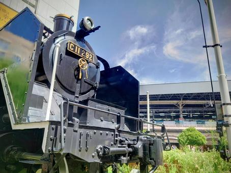 新橋駅のSL(蒸気機関車) 新橋駅のSL(蒸気機関車)の写真