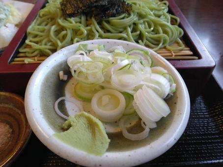 ねぎ/長ネギ/蕎麦/やくみ/ざる蕎麦 ねぎ/長ネギ/蕎麦/やくみ/ざる蕎麦 薬味,海苔,そばの写真素材