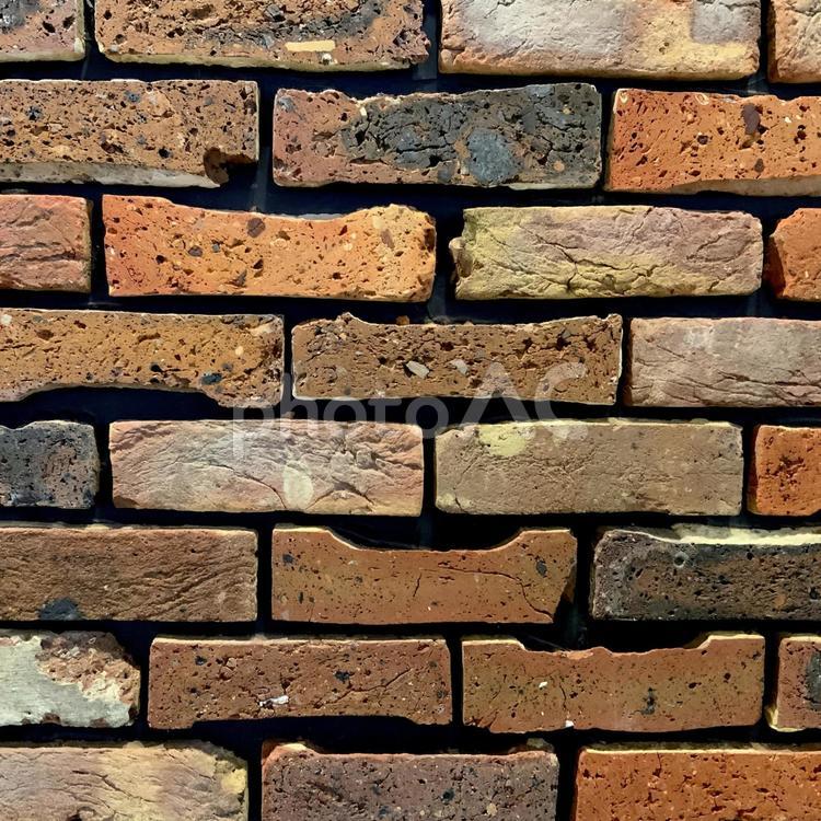 背景お洒落なデザインのレンガ レンガ,お洒落,柄の写真素材