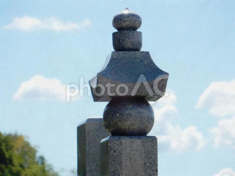 【風景写真】五輪塔 五輪塔,石塔,仏教の写真素材