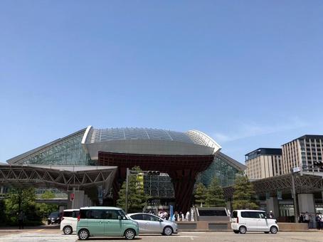 金沢駅 金沢駅 駅,金沢,石川の写真素材