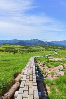 苗場山 苗場山 苗場山,日本百名山,百名山の写真素材